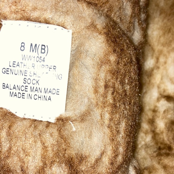 Propet Adjustable Overlay Suede Shearling Slippers - Picture 4 of 5